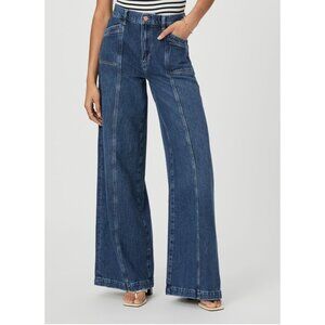 PAIGE Indigo Wide Leg Jeans